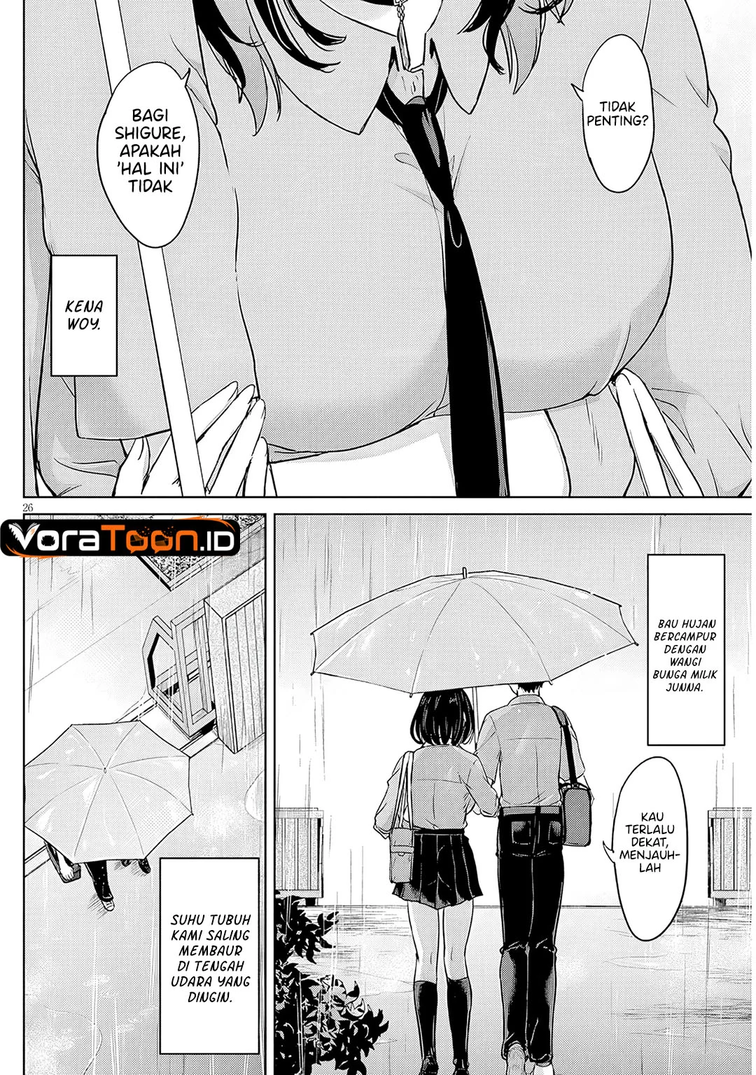 Amamori Junna wa Shitsudo ga Takai Chapter 5 Gambar 27