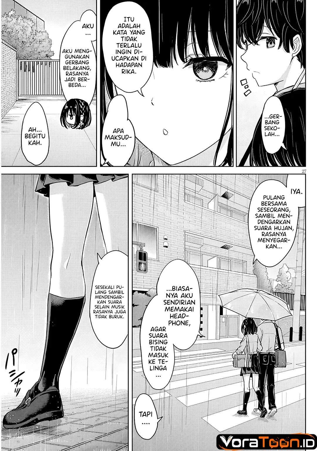 Amamori Junna wa Shitsudo ga Takai Chapter 5 Gambar 28