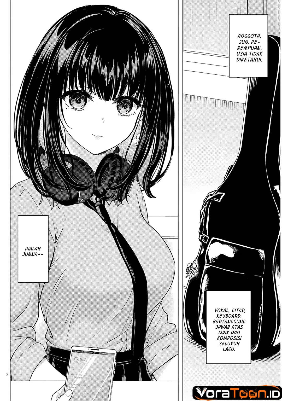 Amamori Junna wa Shitsudo ga Takai Chapter 5 Gambar 3