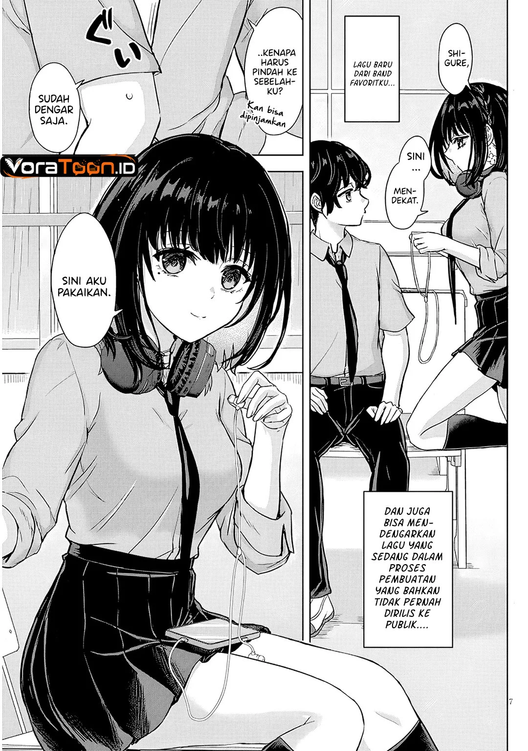 Amamori Junna wa Shitsudo ga Takai Chapter 5 Gambar 8