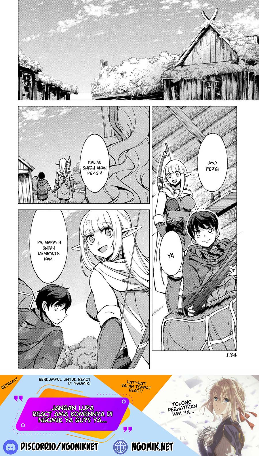 Baca Manga An Active Hunter in Hokkaido Has Been Thrown into a Different World Chapter 3.2 Gambar 2
