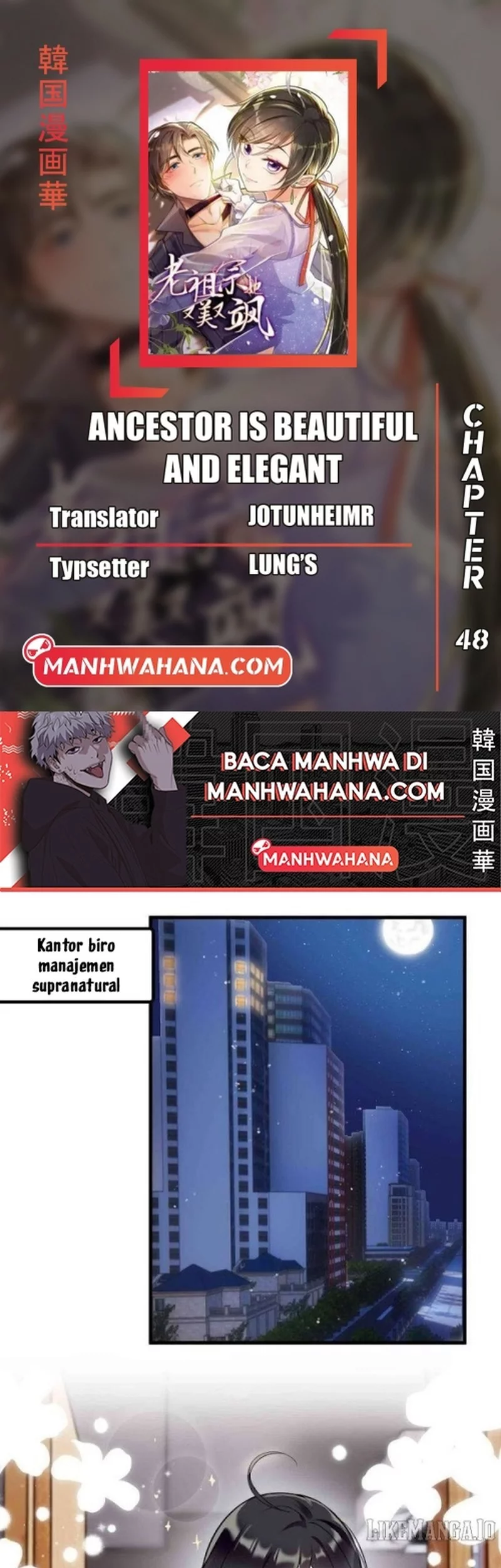 Baca Komik Ancestor is beautiful and elegant Chapter 48 Gambar 1