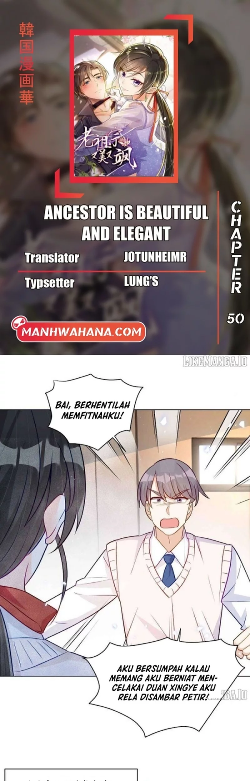 Baca Komik Ancestor is beautiful and elegant Chapter 50 Gambar 1