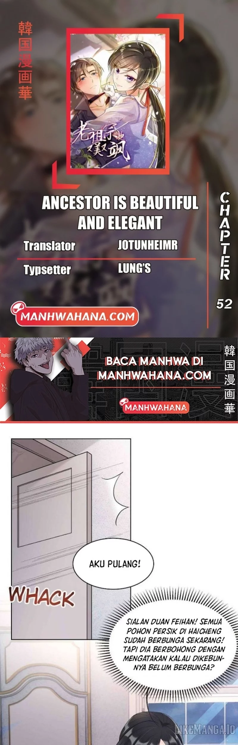 Baca Komik Ancestor is beautiful and elegant Chapter 52 Gambar 1