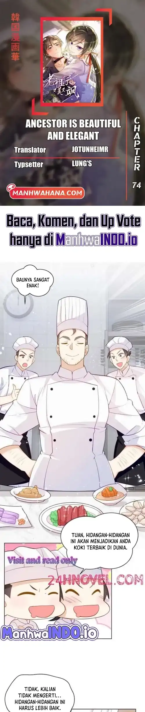 Komik Ancestor is beautiful and elegant Chapter 74 gambar 1