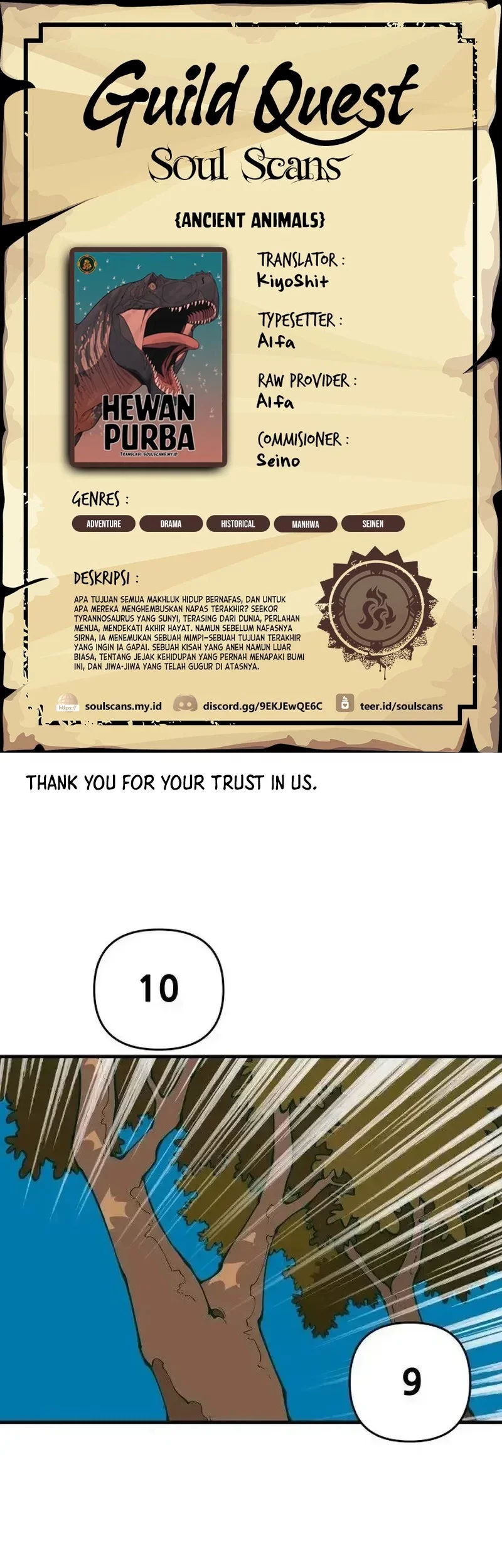 Baca Komik Ancient Animals Chapter 22 Gambar 1
