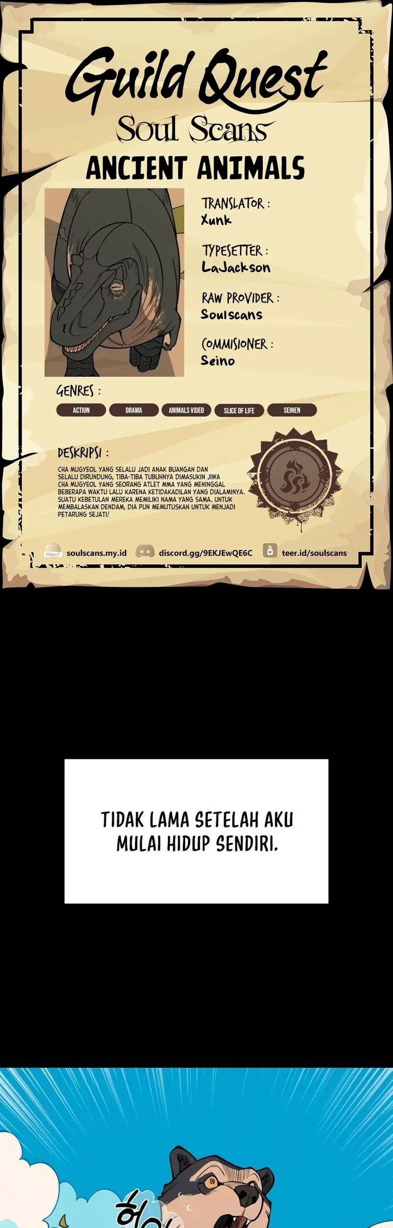 Baca Komik Ancient Animals Chapter 23 Gambar 1