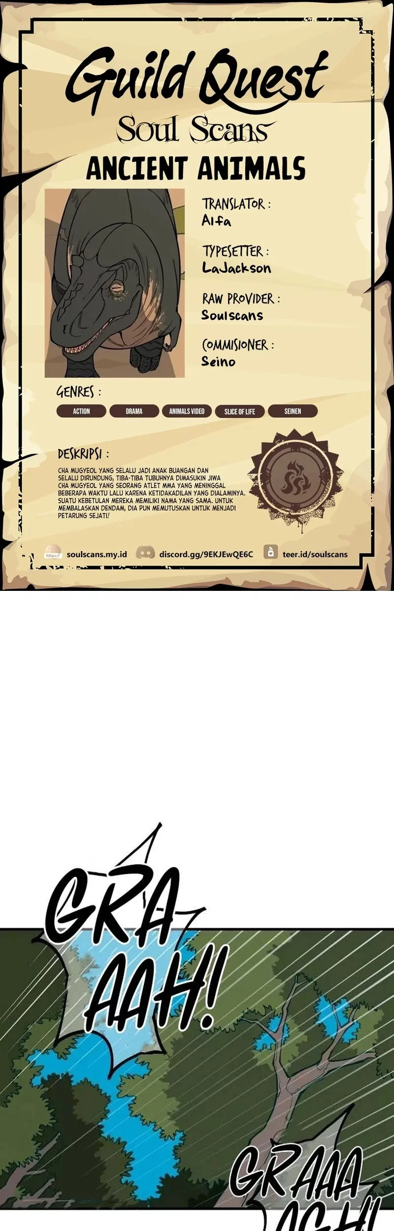 Baca Komik Ancient Animals Chapter 24 Gambar 1
