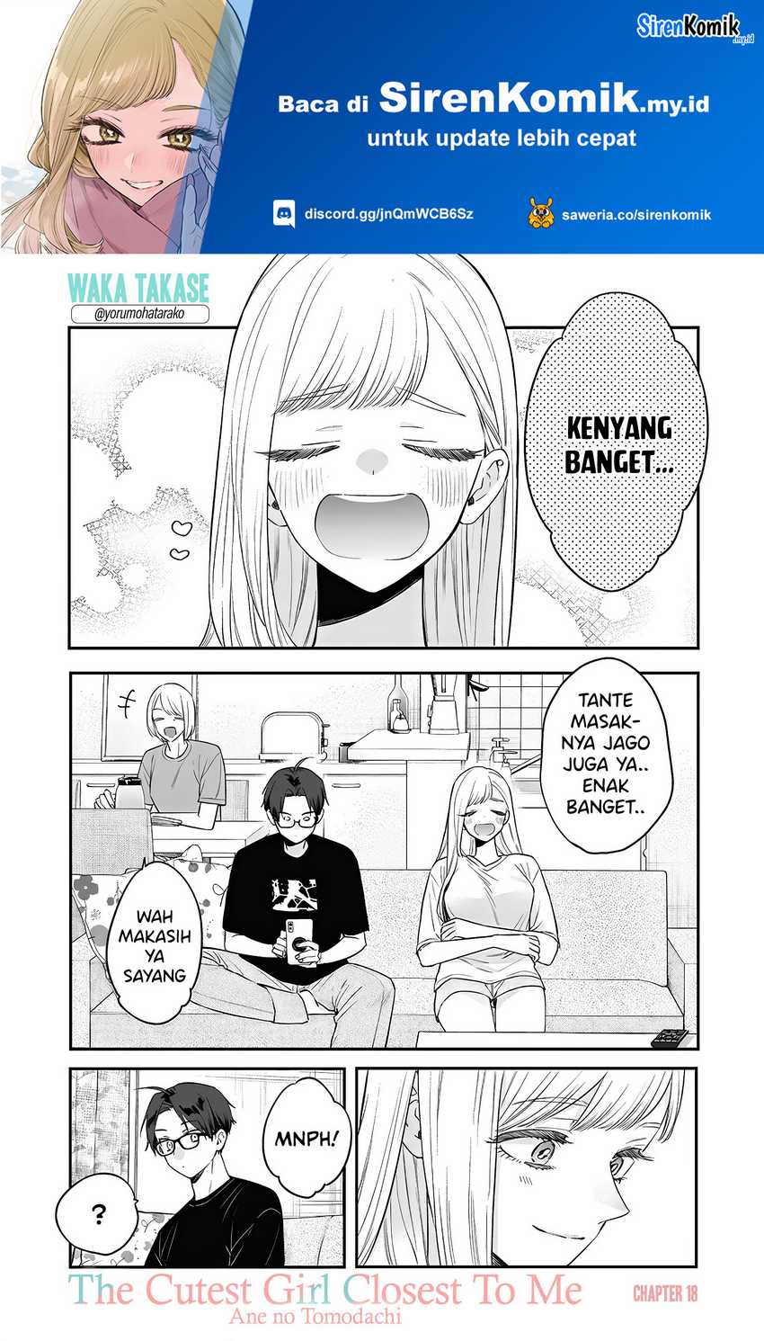 Baca Komik Ane no Tomodachi Chapter 18 Gambar 1