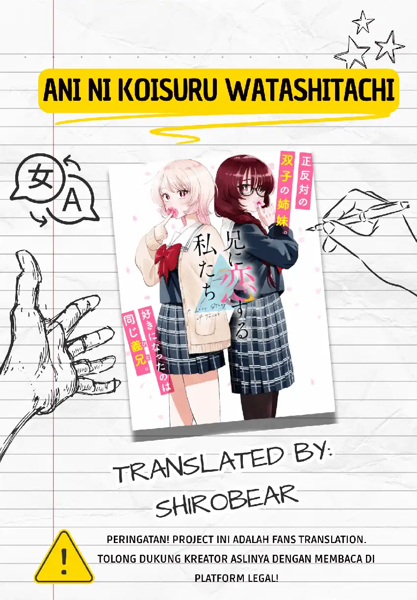 Komik Ani ni Koisuru Watashitachi Chapter 10 gambar 1