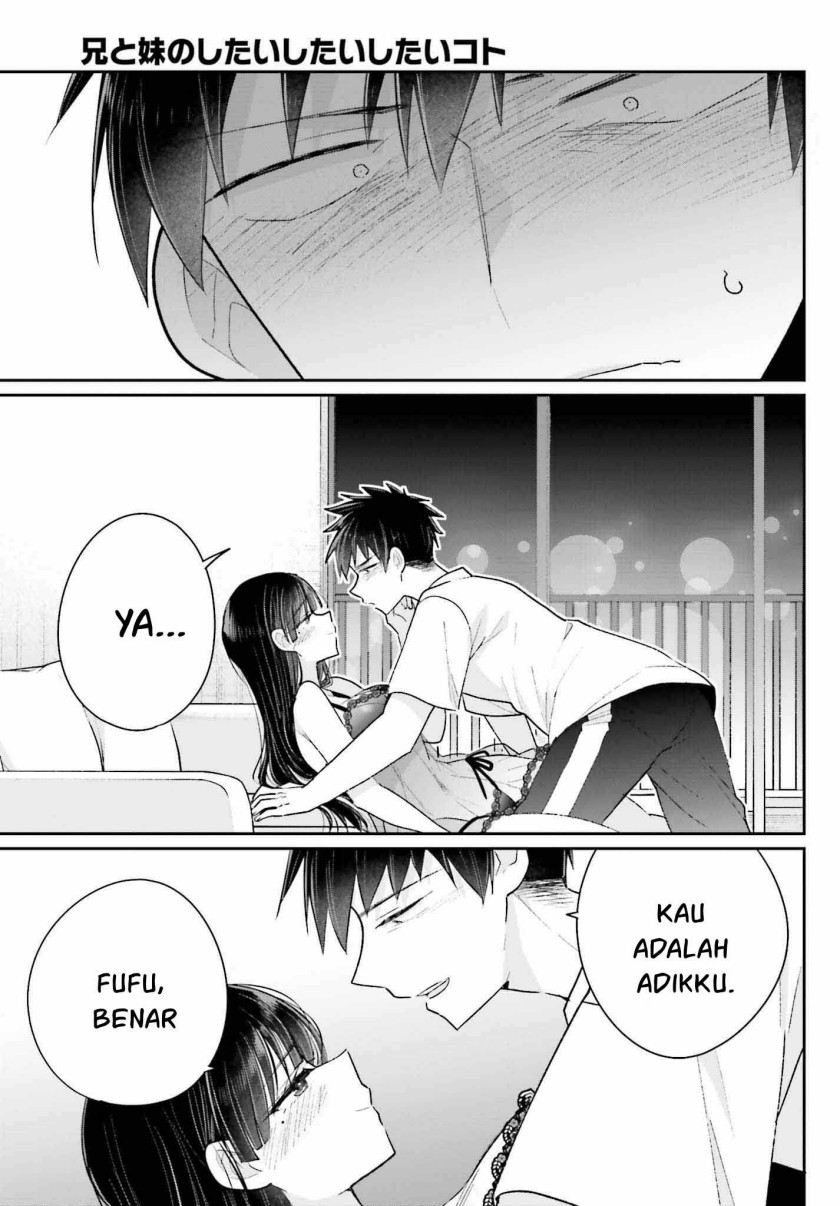Ani to Imouto no Shitai Shitai Shitai Koto Chapter 18 Gambar 28