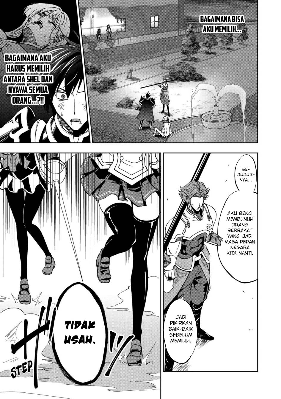 Ankoku Kishi no Ore desu Ga Saikyou no Seikishi wo Mezashimasu Chapter 26 Gambar 17