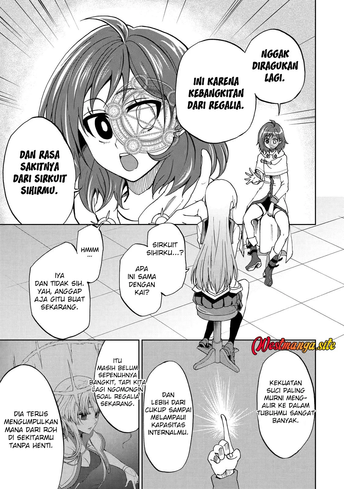 Ankoku Kishi no Ore desu Ga Saikyou no Seikishi wo Mezashimasu Chapter 34 Gambar 35