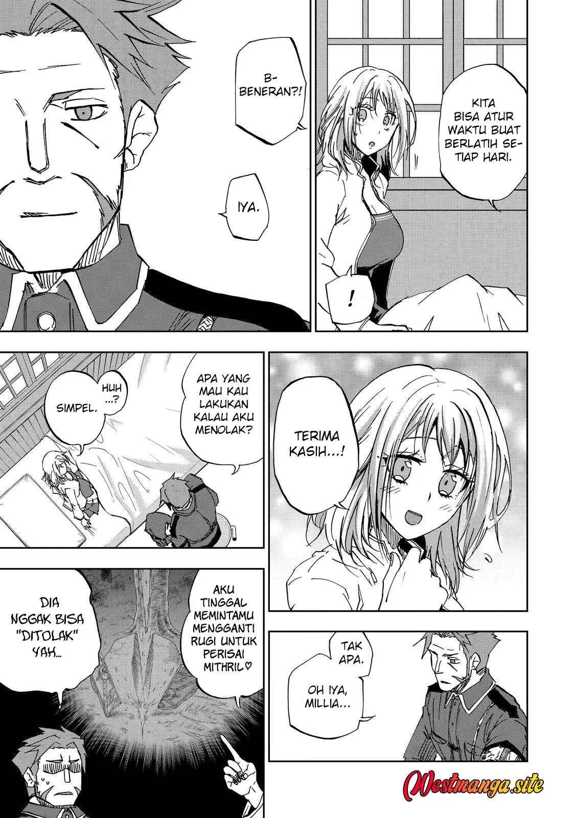 Ankoku Kishi no Ore desu Ga Saikyou no Seikishi wo Mezashimasu Chapter 35 Gambar 32