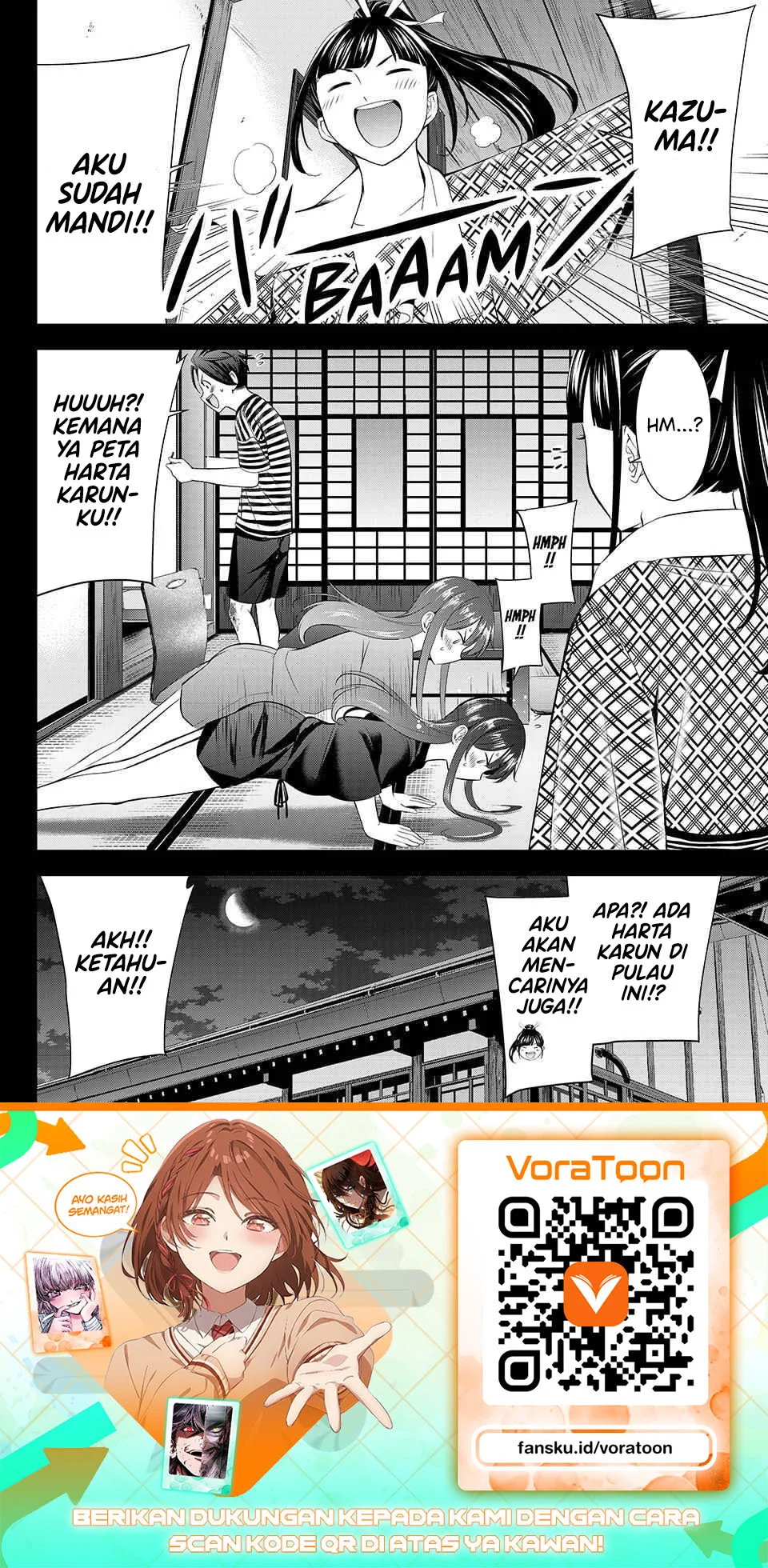 Ano Shima no Umine-sou Chapter 34 Gambar 19
