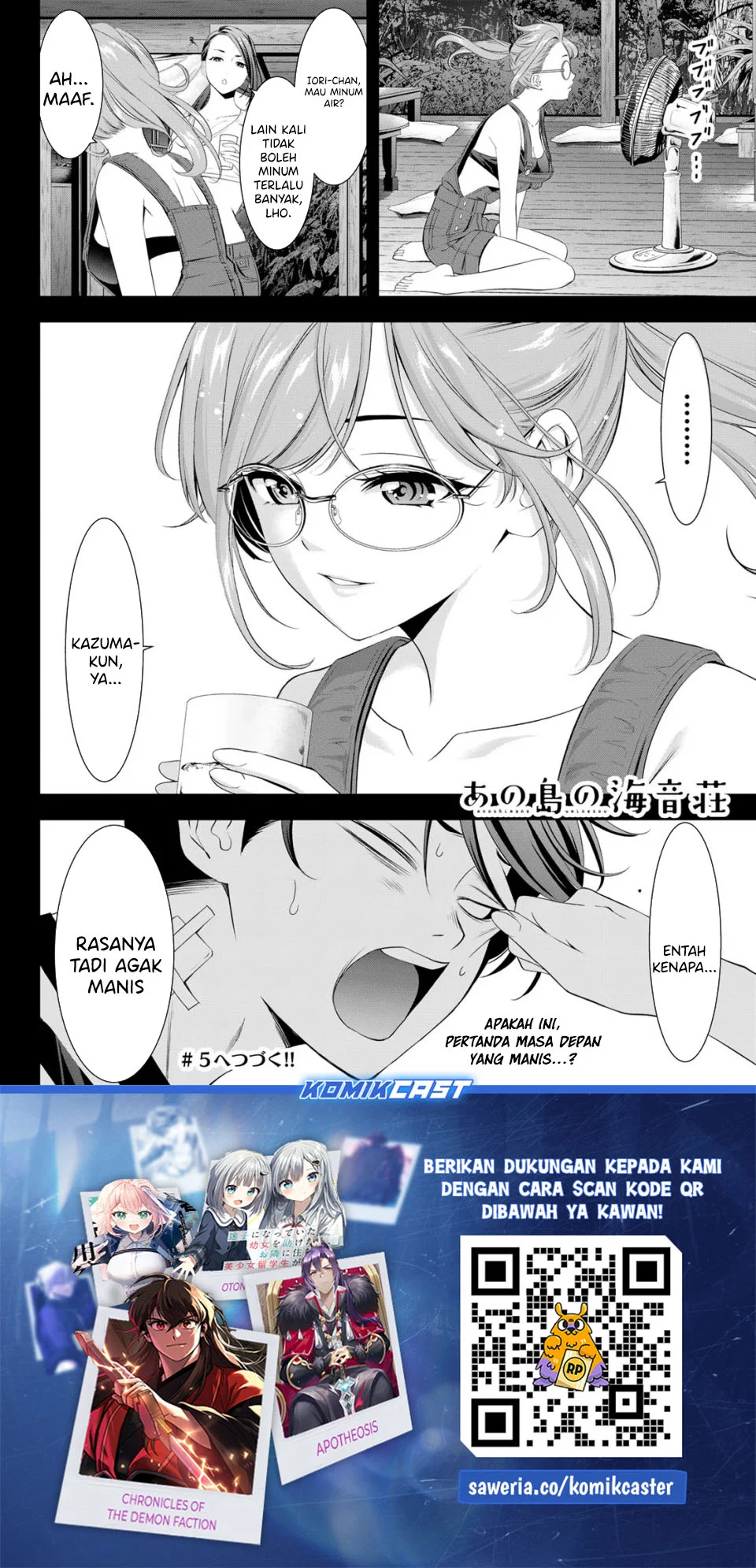 Ano Shima no Umine-sou Chapter 4 Gambar 19