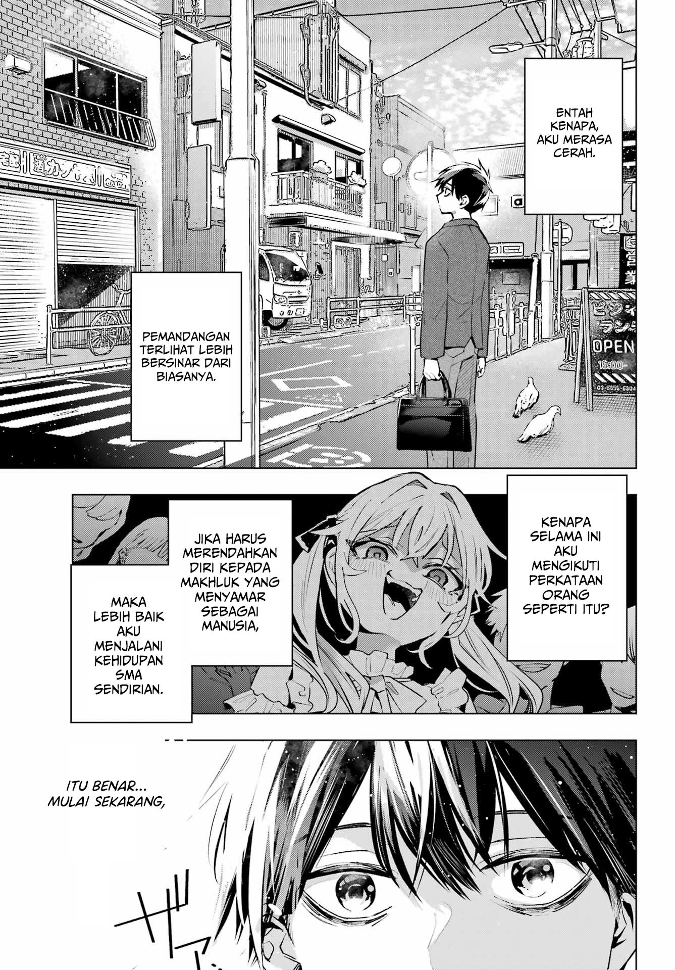 Anta to Osananajimitte dake demo Iyananoni! ~Zekkou kara Hajimaru S-kyuu Bishoujo to no Gakuen Nariagari Seikatsu~ Chapter 1 Gambar 20