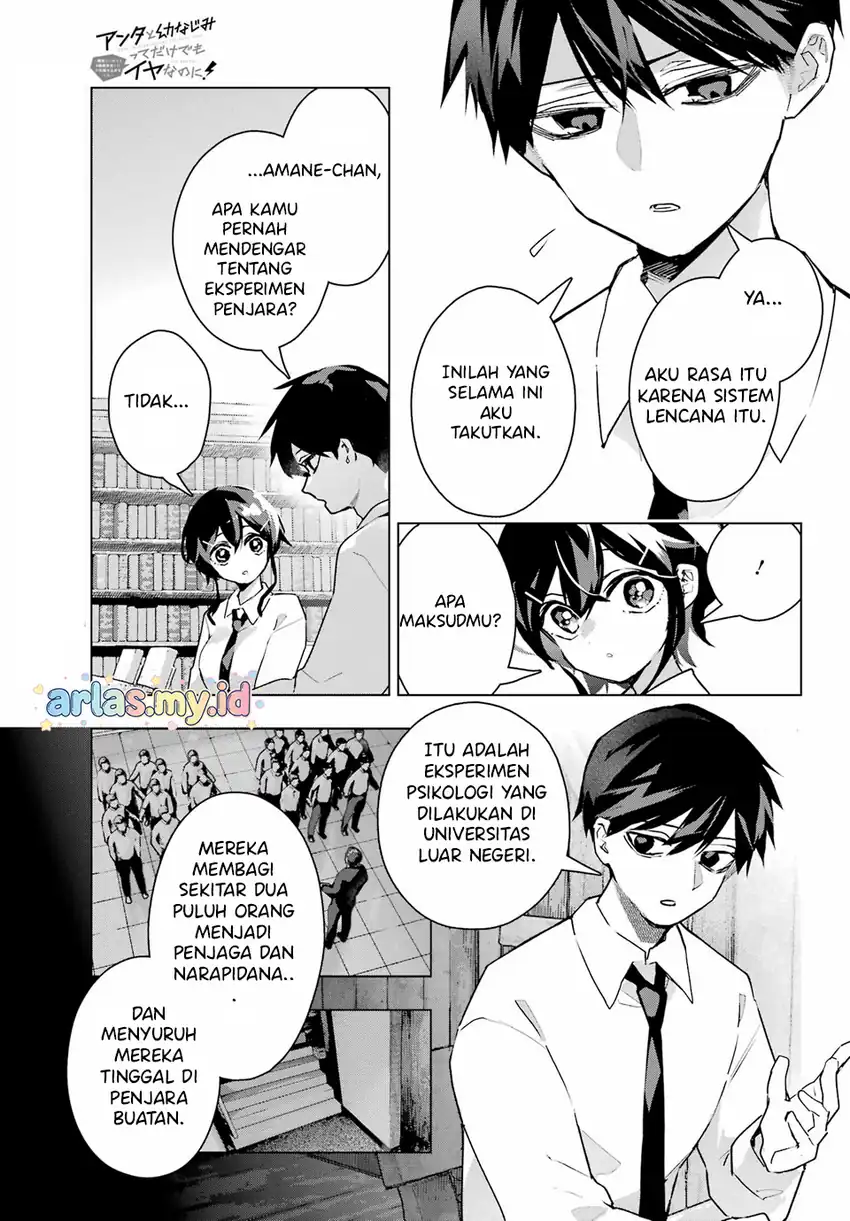 Anta to Osananajimitte dake demo Iyananoni! ~Zekkou kara Hajimaru S-kyuu Bishoujo to no Gakuen Nariagari Seikatsu~ Chapter 12 Gambar 14