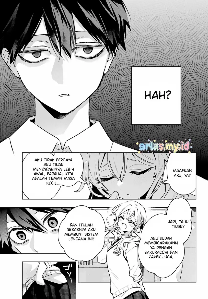 Anta to Osananajimitte dake demo Iyananoni! ~Zekkou kara Hajimaru S-kyuu Bishoujo to no Gakuen Nariagari Seikatsu~ Chapter 12 Gambar 6