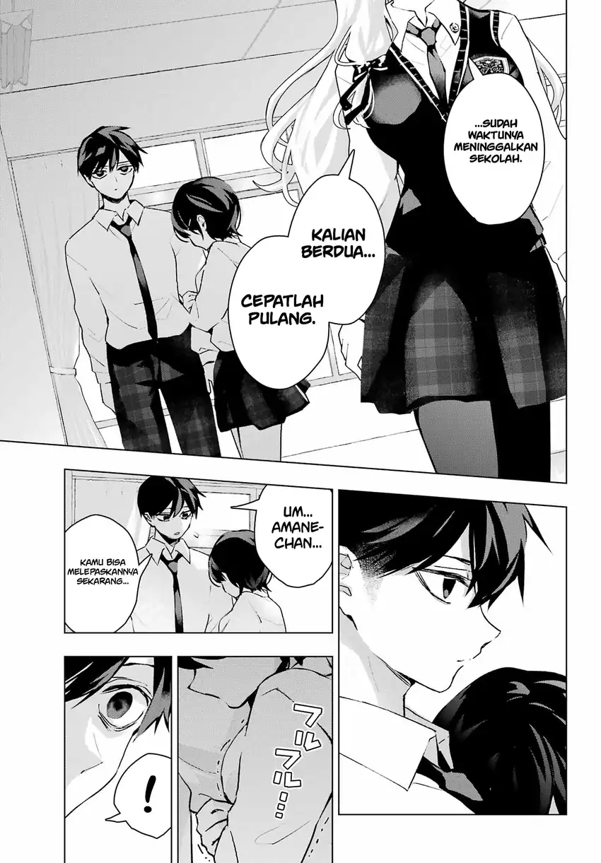 Anta to Osananajimitte dake demo Iyananoni! ~Zekkou kara Hajimaru S-kyuu Bishoujo to no Gakuen Nariagari Seikatsu~ Chapter 13 Gambar 23