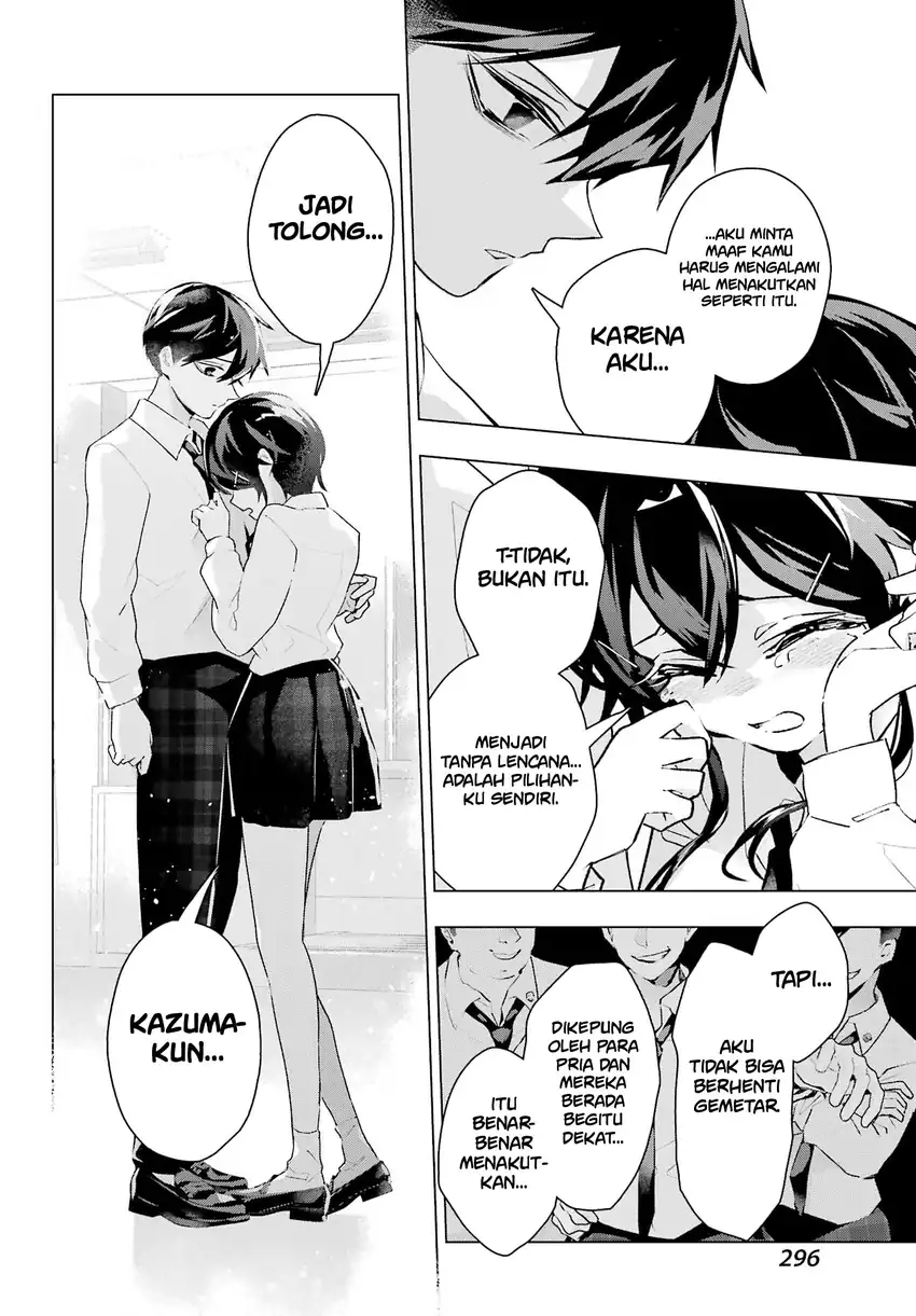 Anta to Osananajimitte dake demo Iyananoni! ~Zekkou kara Hajimaru S-kyuu Bishoujo to no Gakuen Nariagari Seikatsu~ Chapter 13 Gambar 24