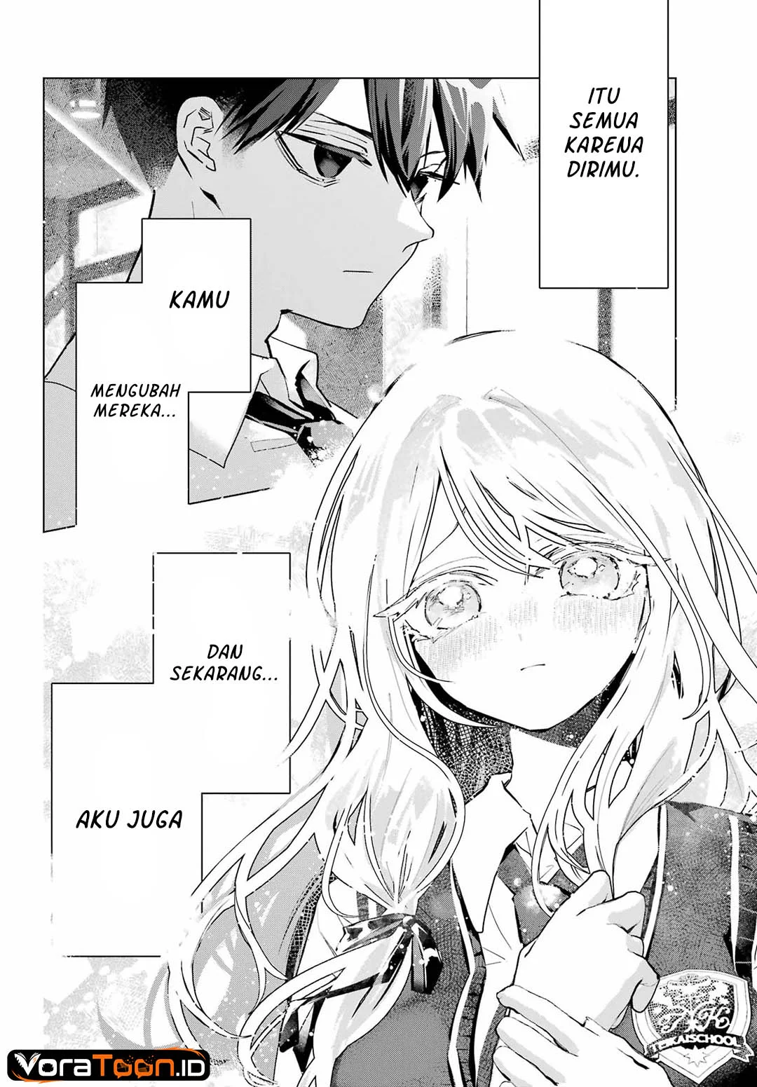 Anta to Osananajimitte dake demo Iyananoni! ~Zekkou kara Hajimaru S-kyuu Bishoujo to no Gakuen Nariagari Seikatsu~ Chapter 16 Gambar 29