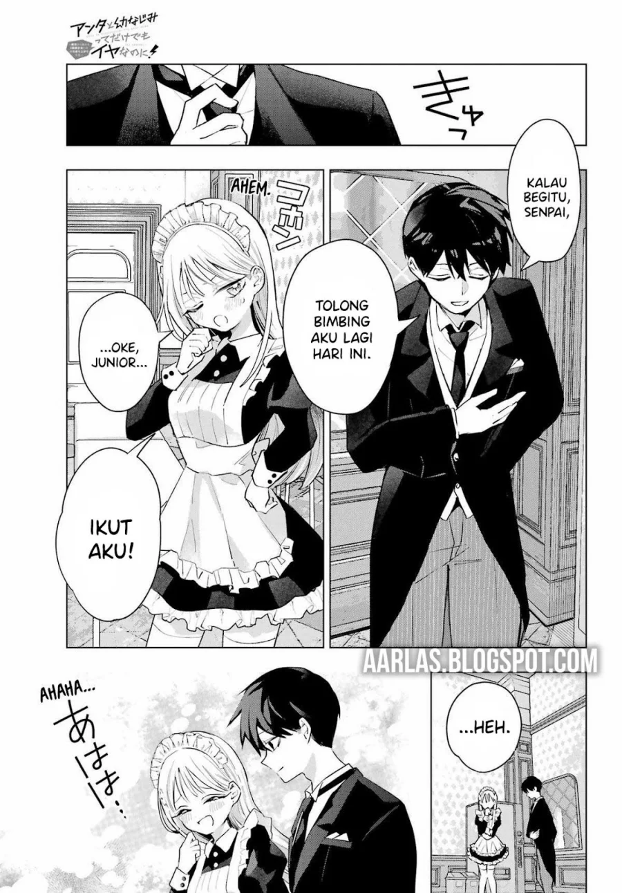Anta to Osananajimitte dake demo Iyananoni! ~Zekkou kara Hajimaru S-kyuu Bishoujo to no Gakuen Nariagari Seikatsu~ Chapter 7 Gambar 8
