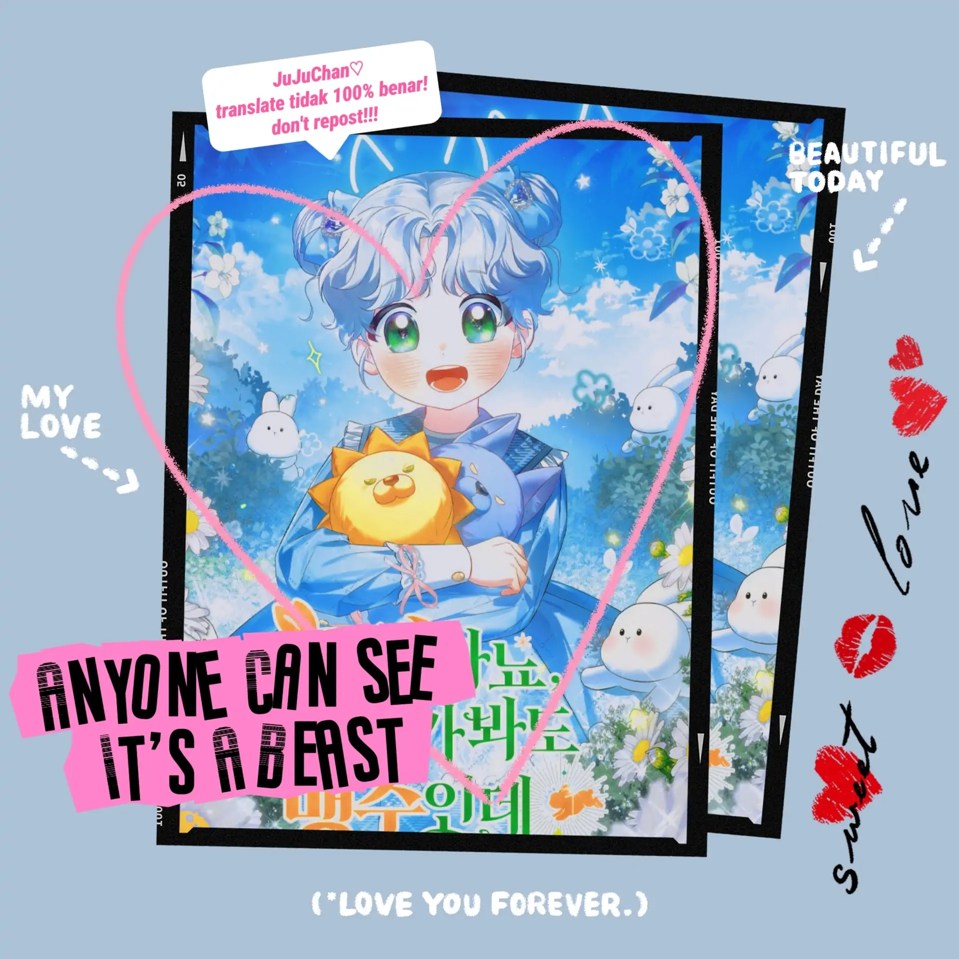 Baca Komik Anyone Can See It’s A Beast Chapter 12 Gambar 1