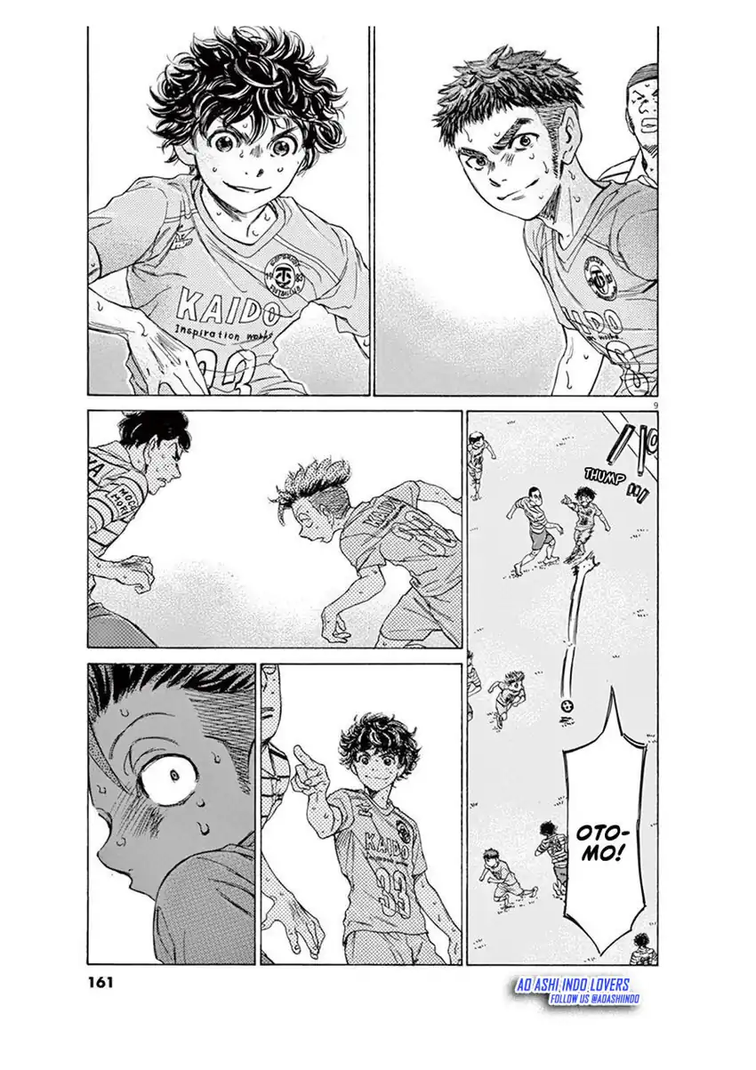ao ashi chapter 103 - Page 9