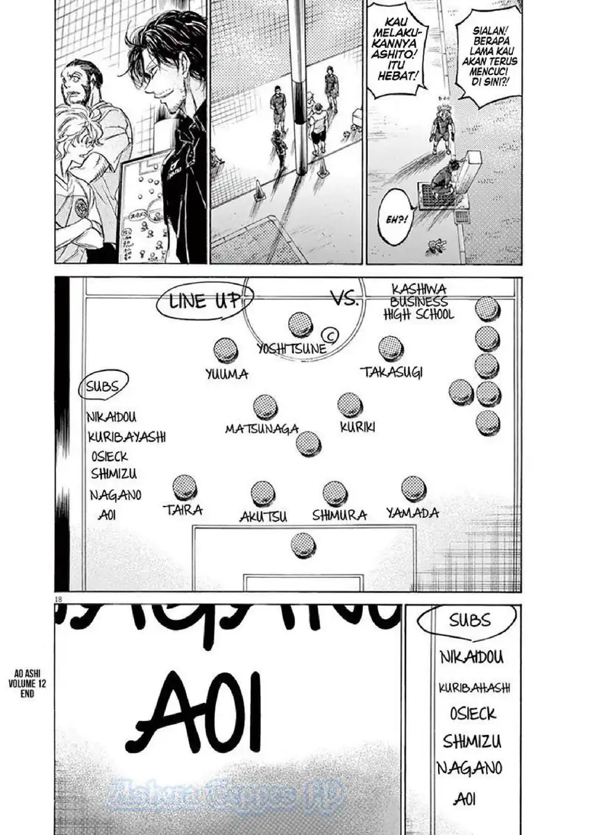 Ao Ashi Chapter 125 Gambar 20