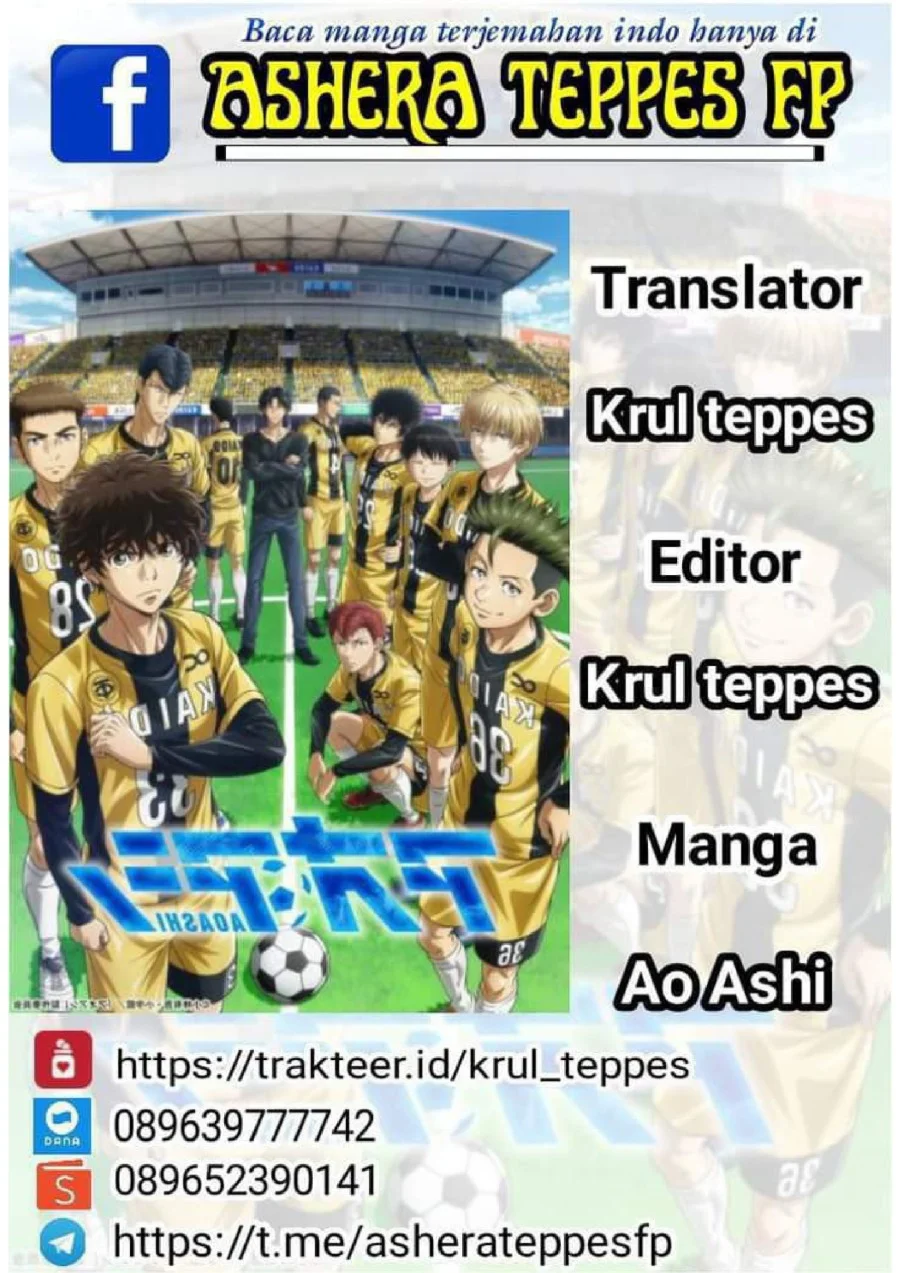 Komik Ao Ashi Chapter 137 gambar 1