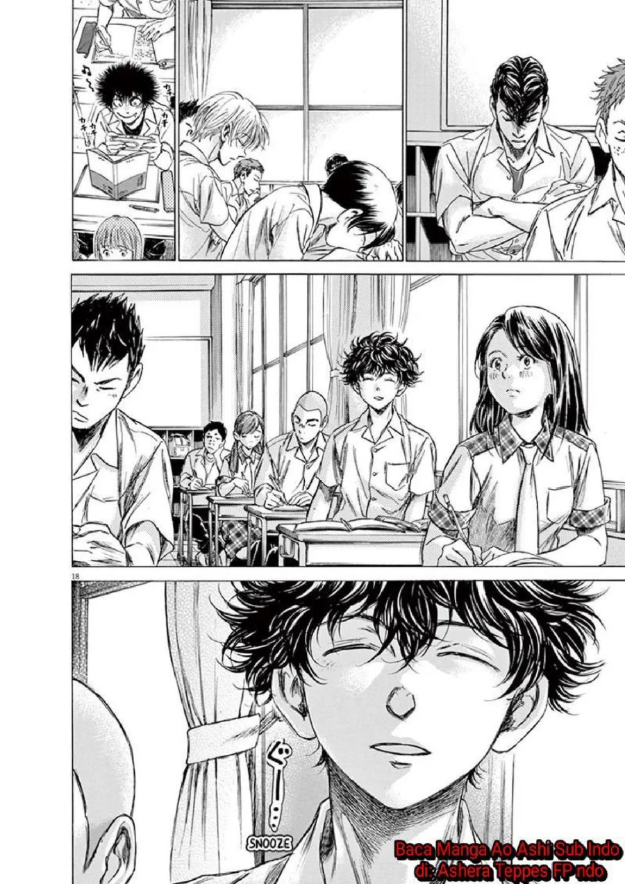 Ao Ashi Chapter 143 Gambar 19