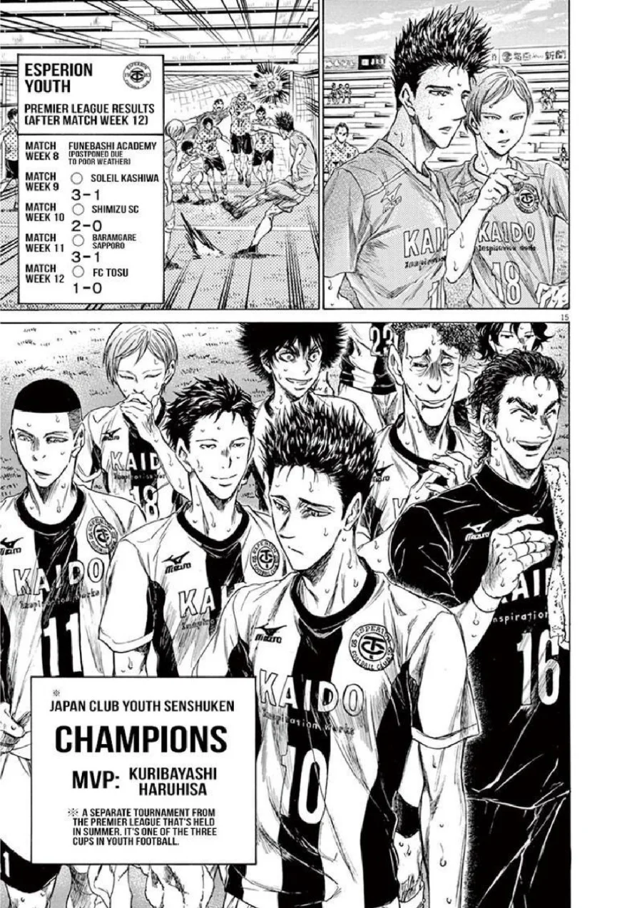 Ao Ashi Chapter 147 Gambar 16
