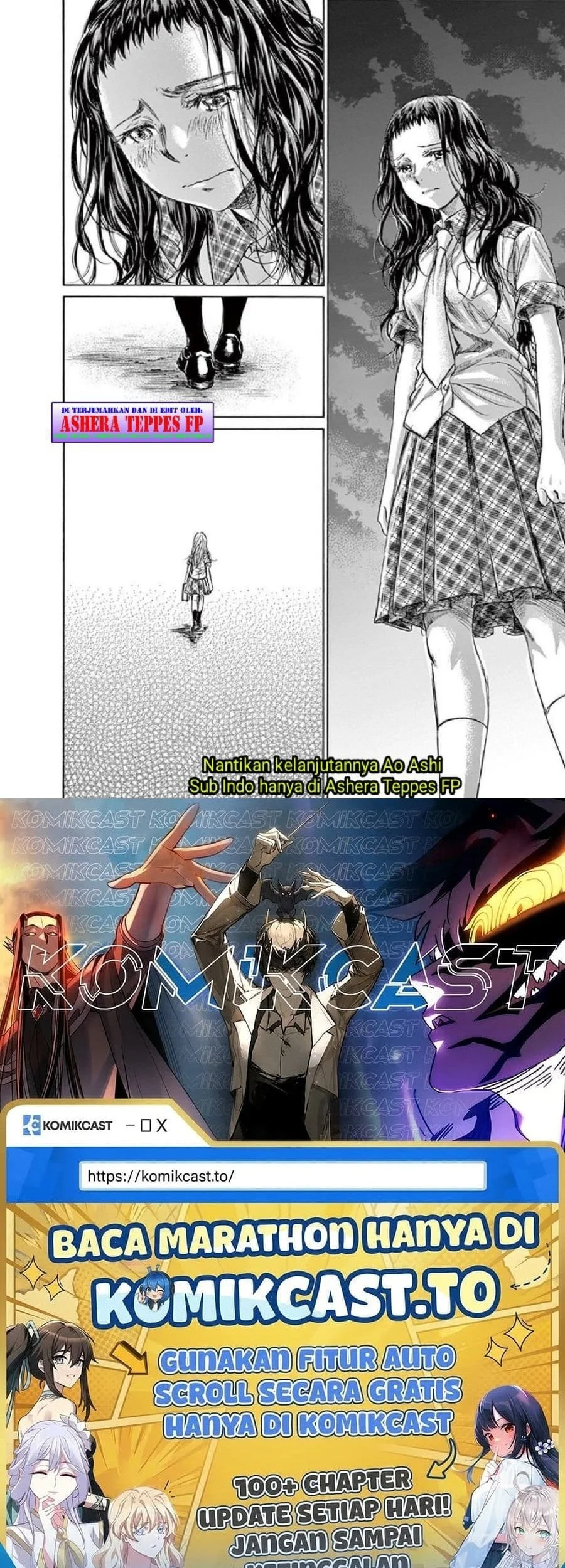 Ao Ashi Chapter 151 Gambar 19
