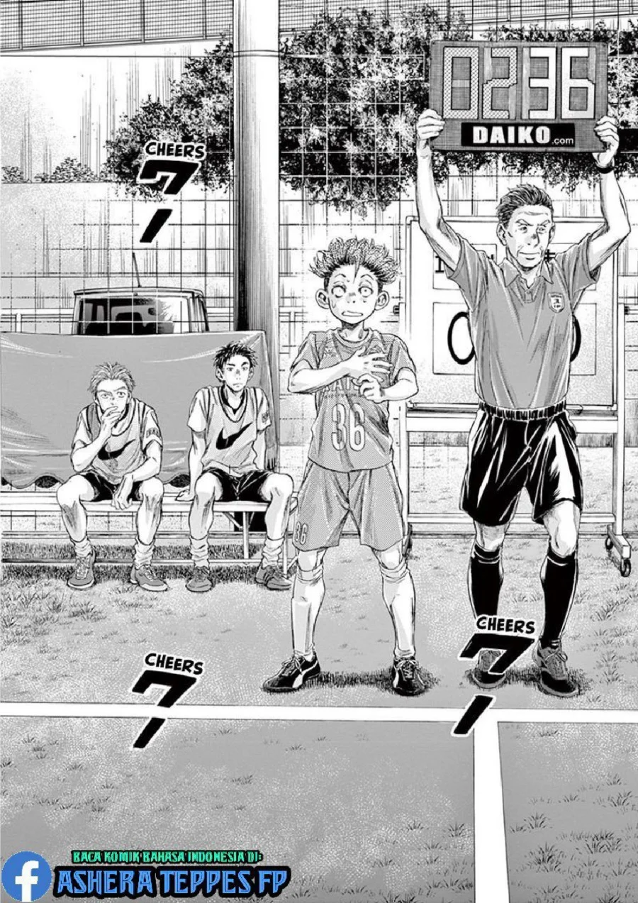 Ao Ashi Chapter 165 Gambar 15