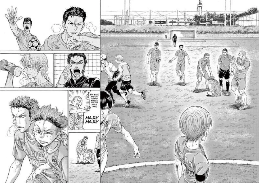 Ao Ashi Chapter 167 Gambar 19