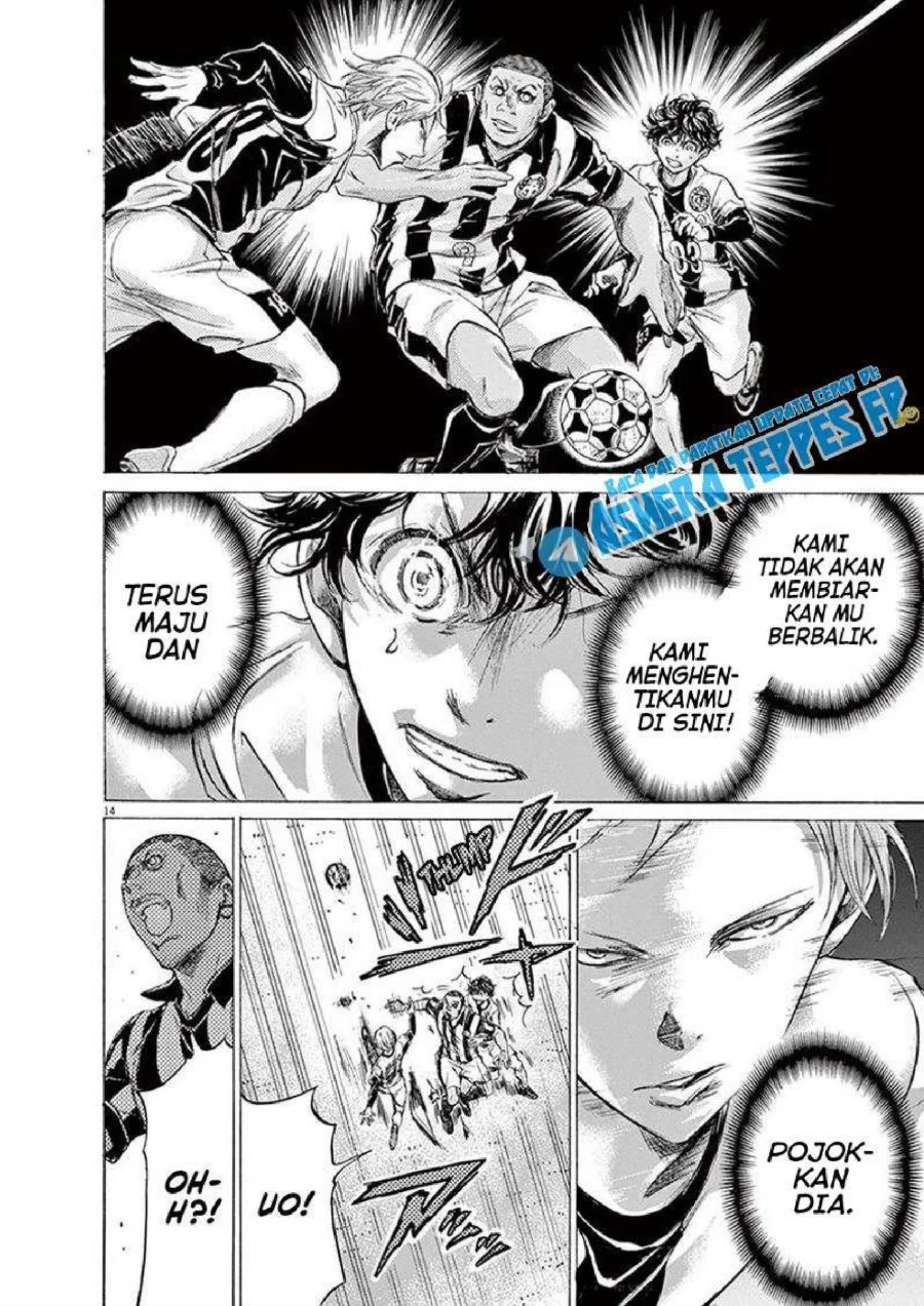 Ao Ashi Chapter 180 Gambar 19