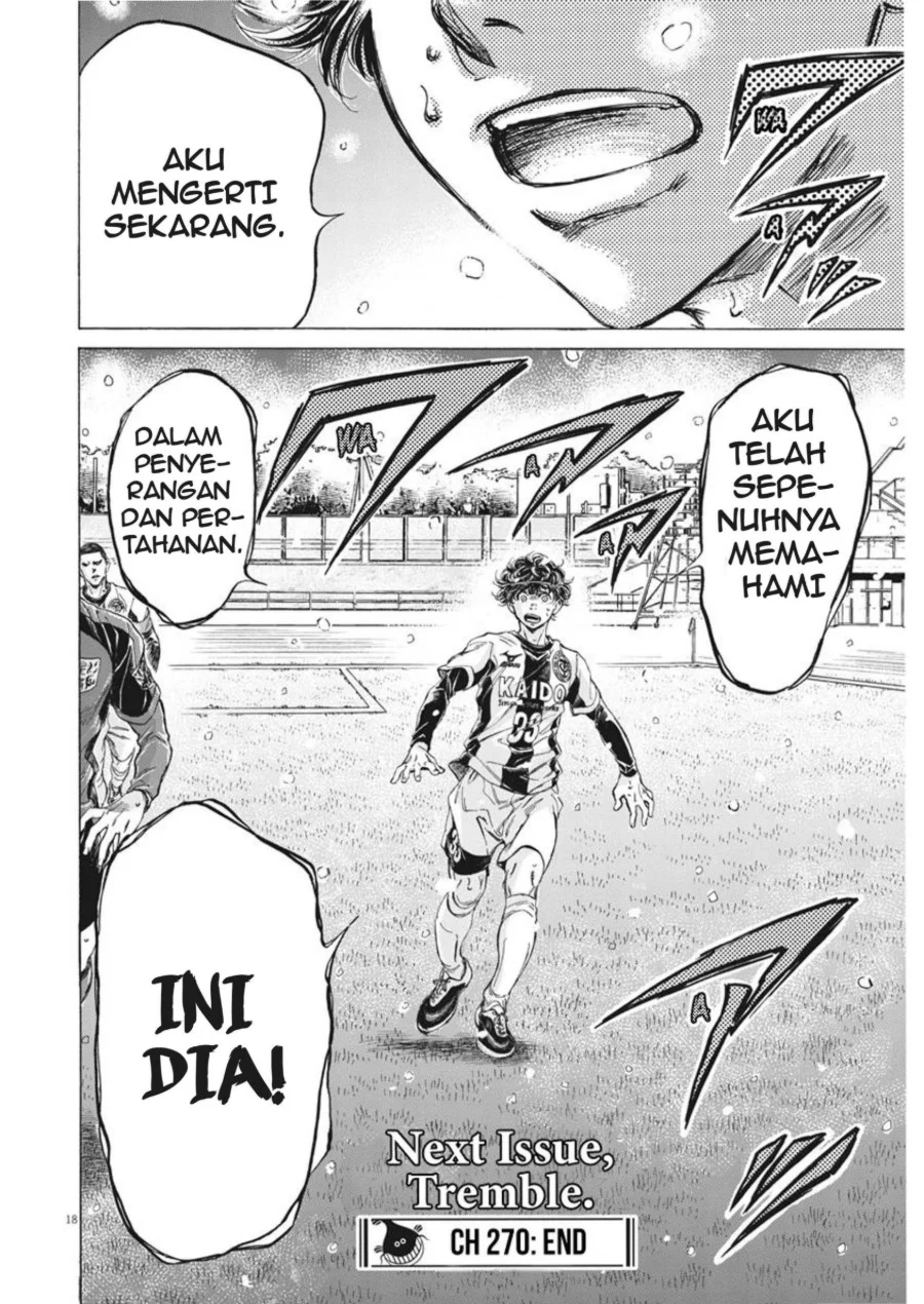 Ao Ashi Chapter 270 Gambar 19
