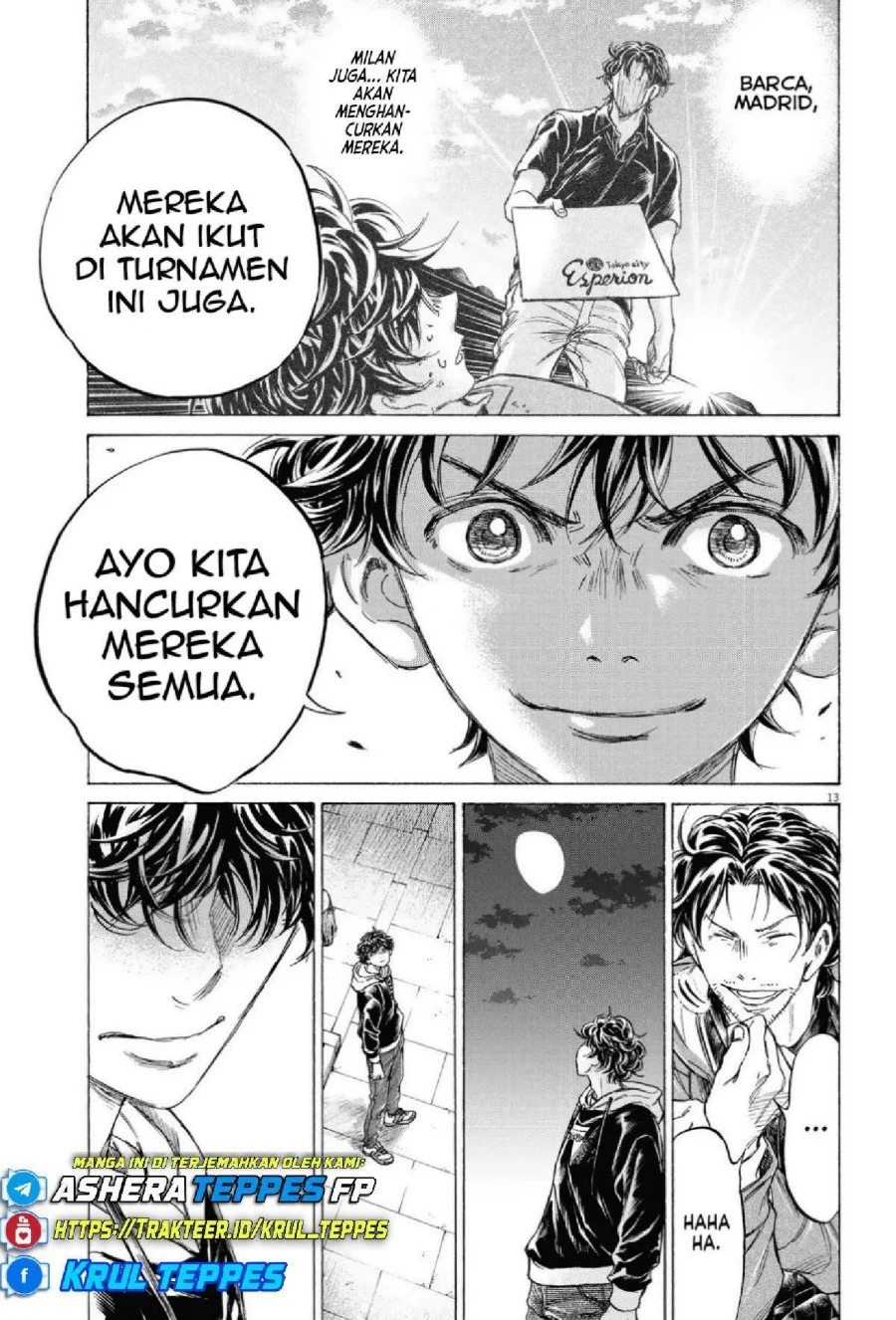 Ao Ashi Chapter 337 Gambar 16