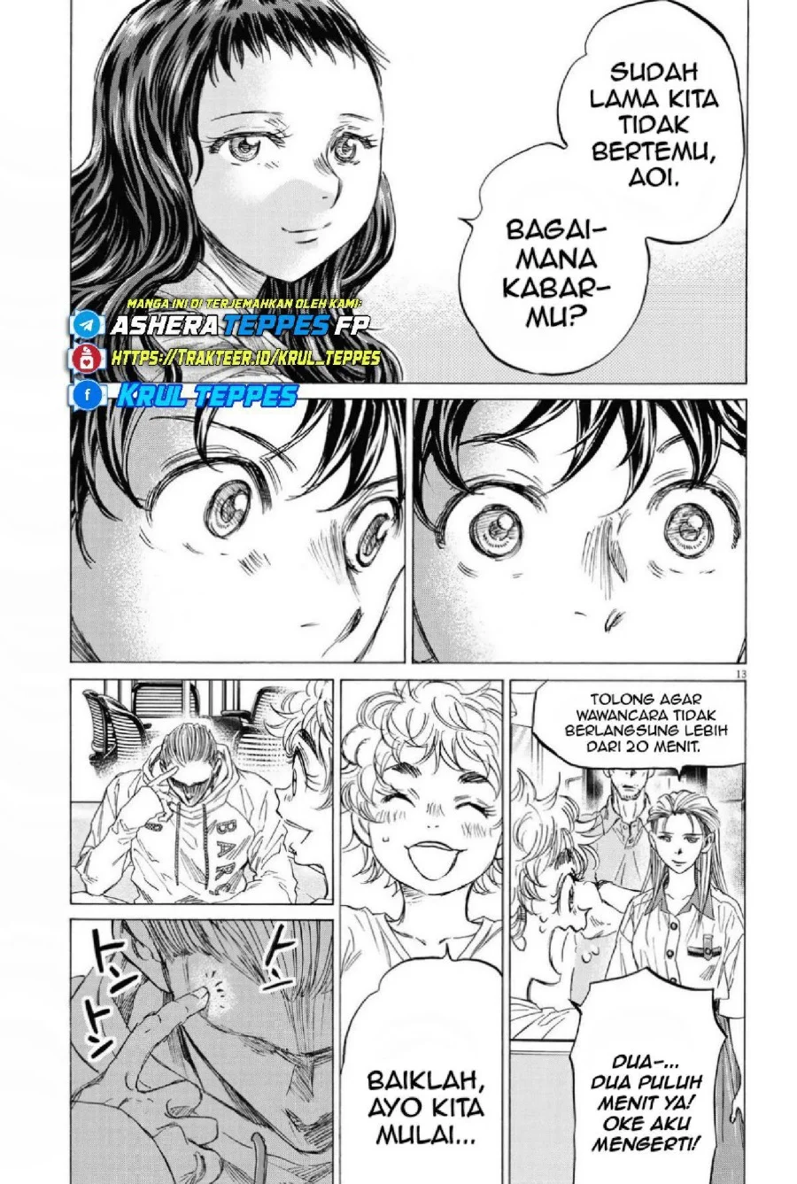 Ao Ashi Chapter 340 Gambar 16