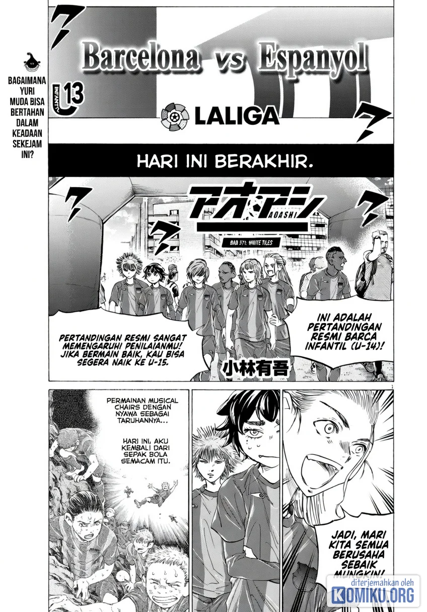 Manga Ao Ashi Chapter 371 gambar 2