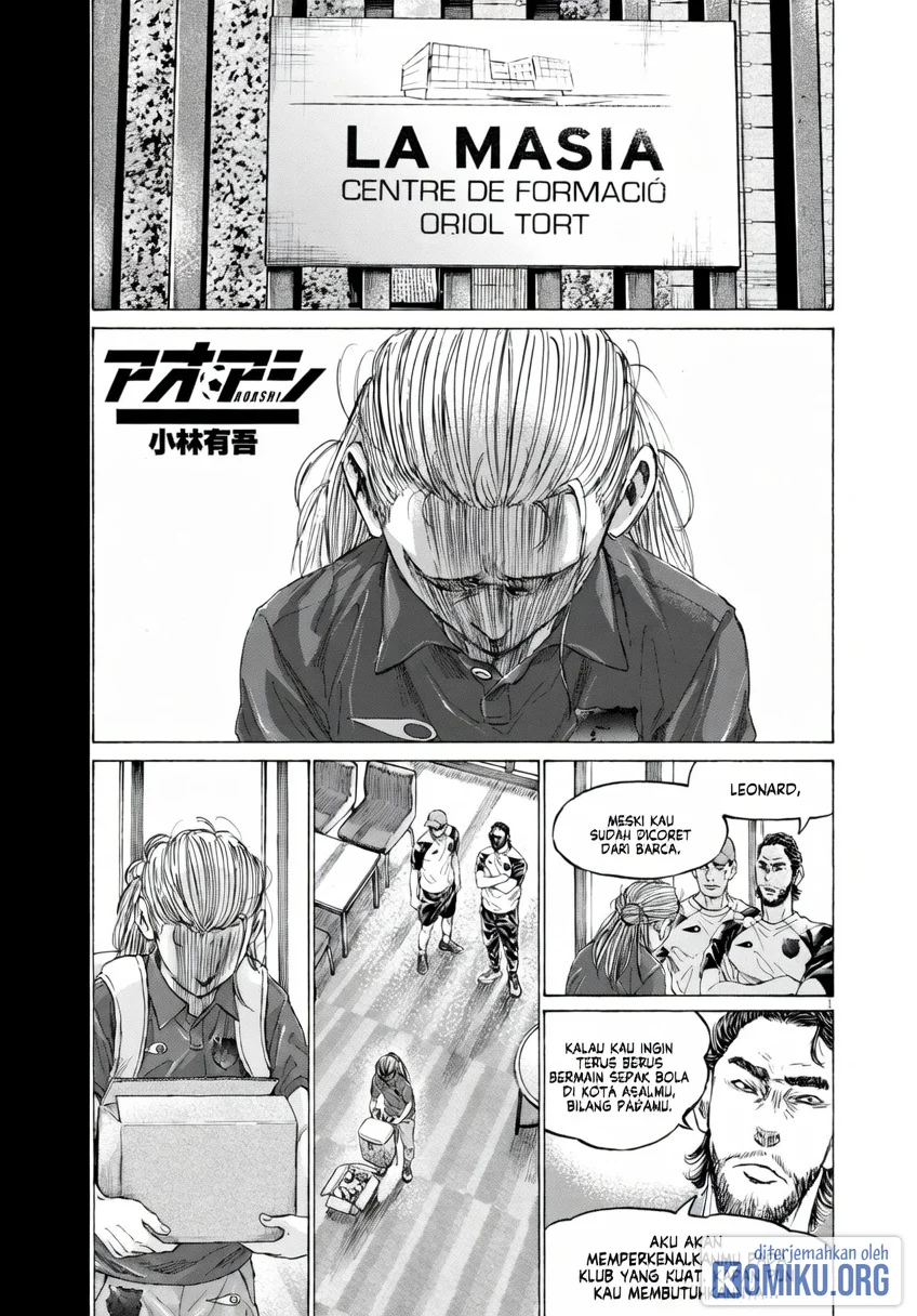 Manga Ao Ashi Chapter 372 gambar 2