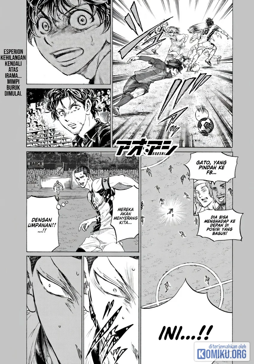 Komik Ao Ashi Chapter 375 gambar 1