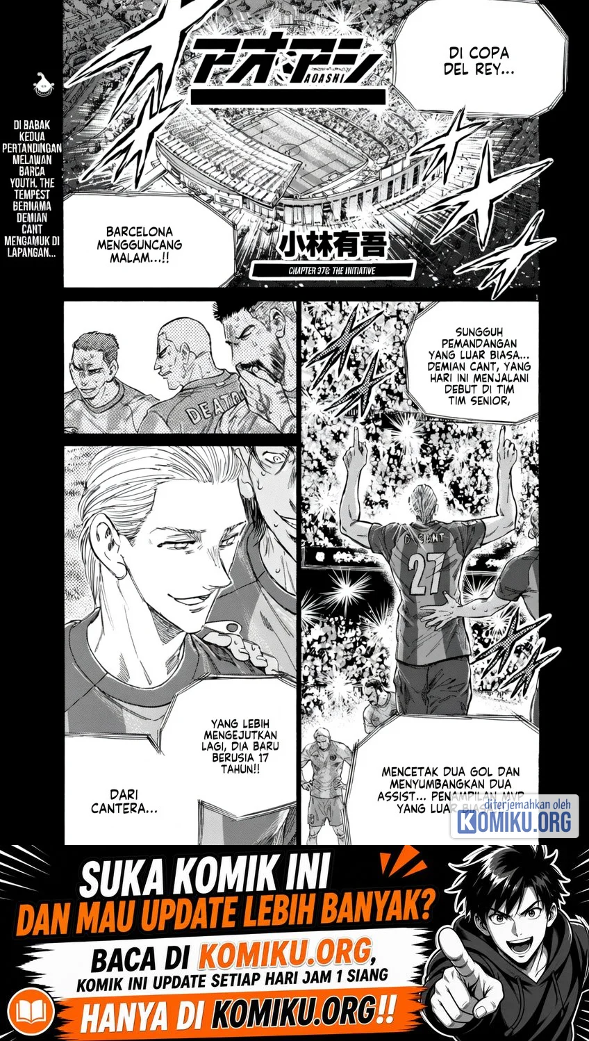 Komik Ao Ashi Chapter 376 gambar 1