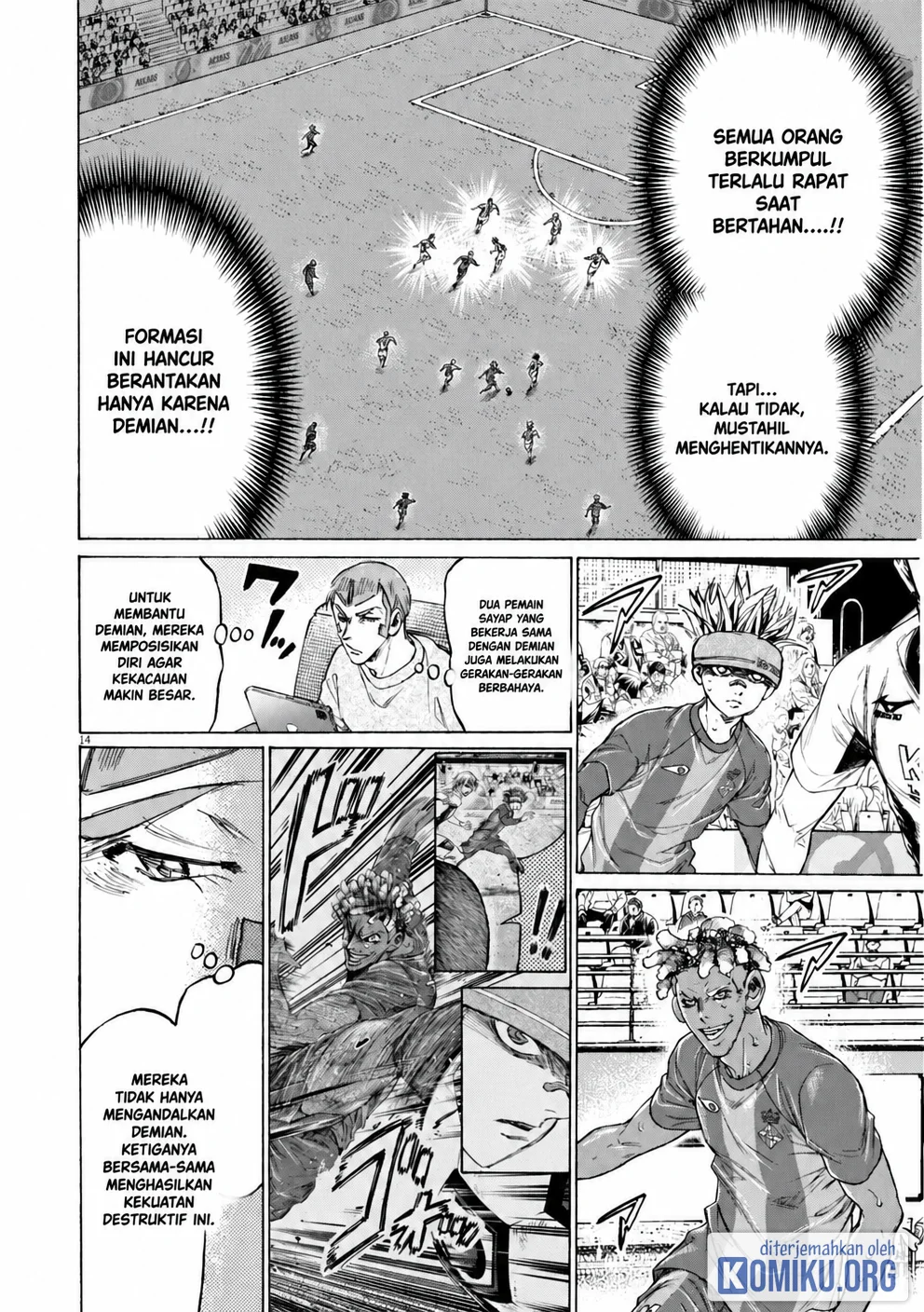 Ao Ashi Chapter 378 Gambar 14