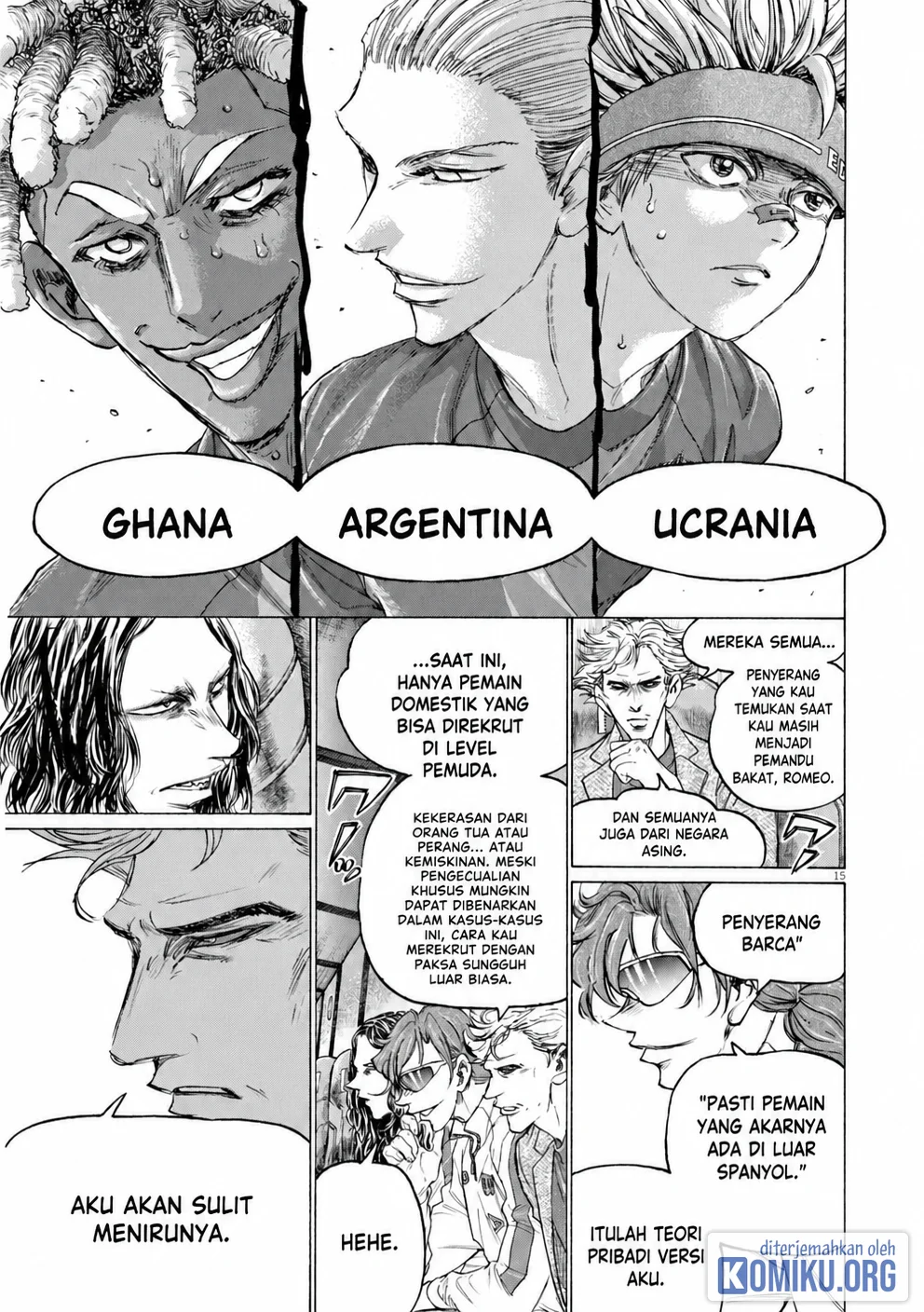Ao Ashi Chapter 378 Gambar 15
