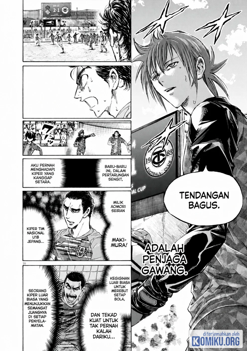 Ao Ashi Chapter 383 Gambar 17