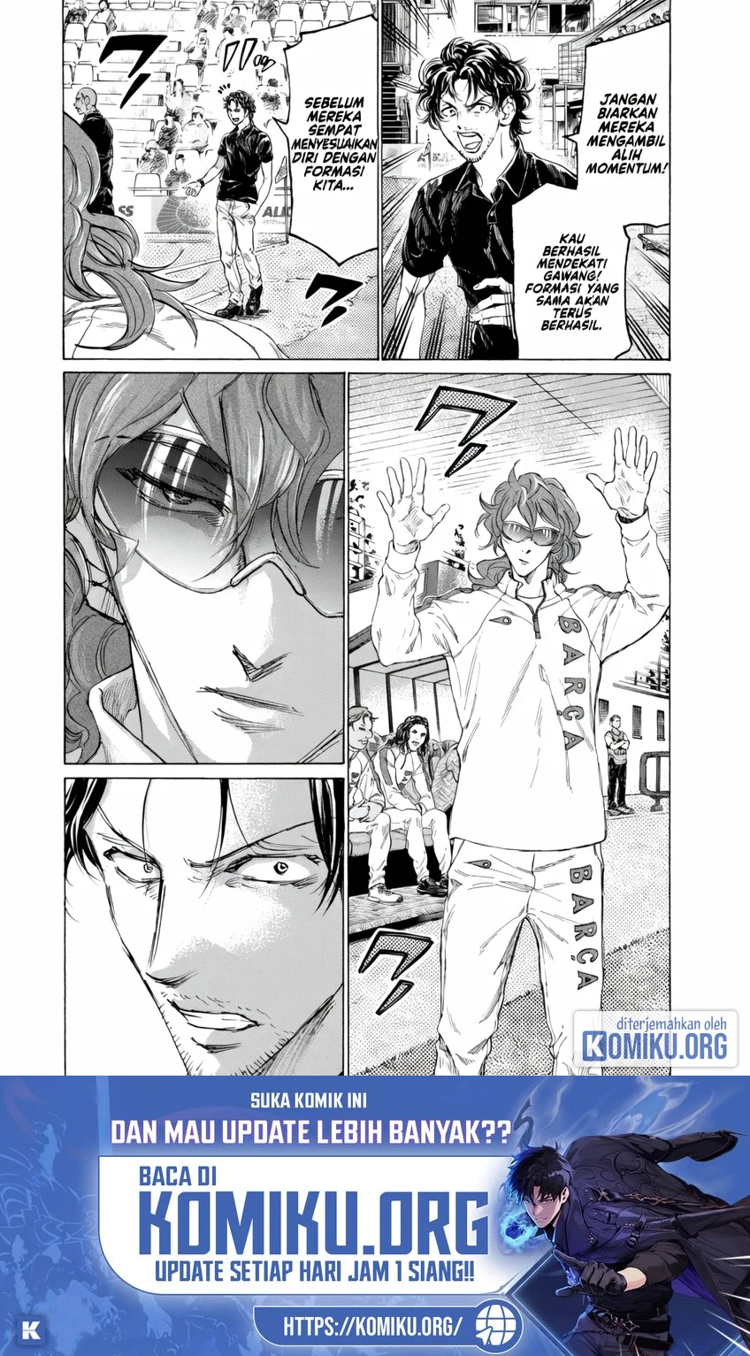 Ao Ashi Chapter 383 Gambar 19