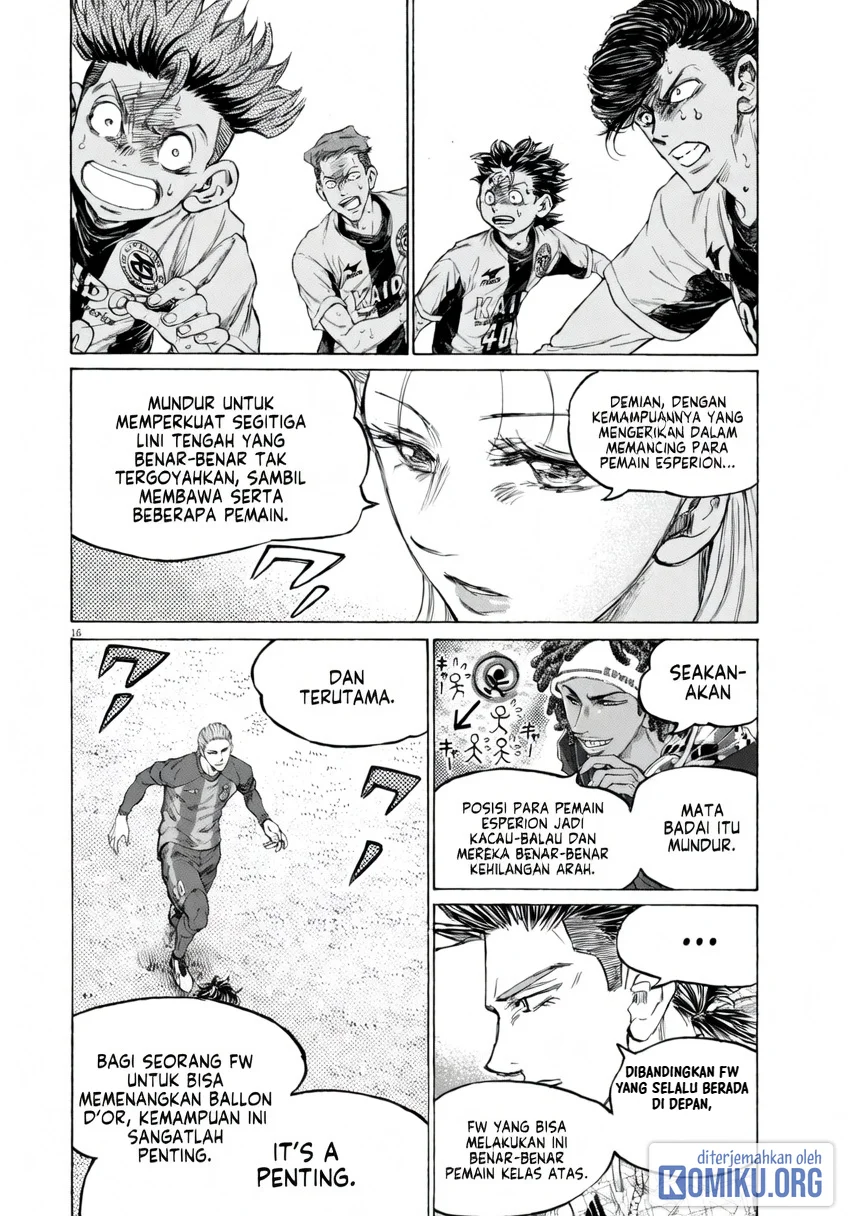 Ao Ashi Chapter 384 Gambar 16