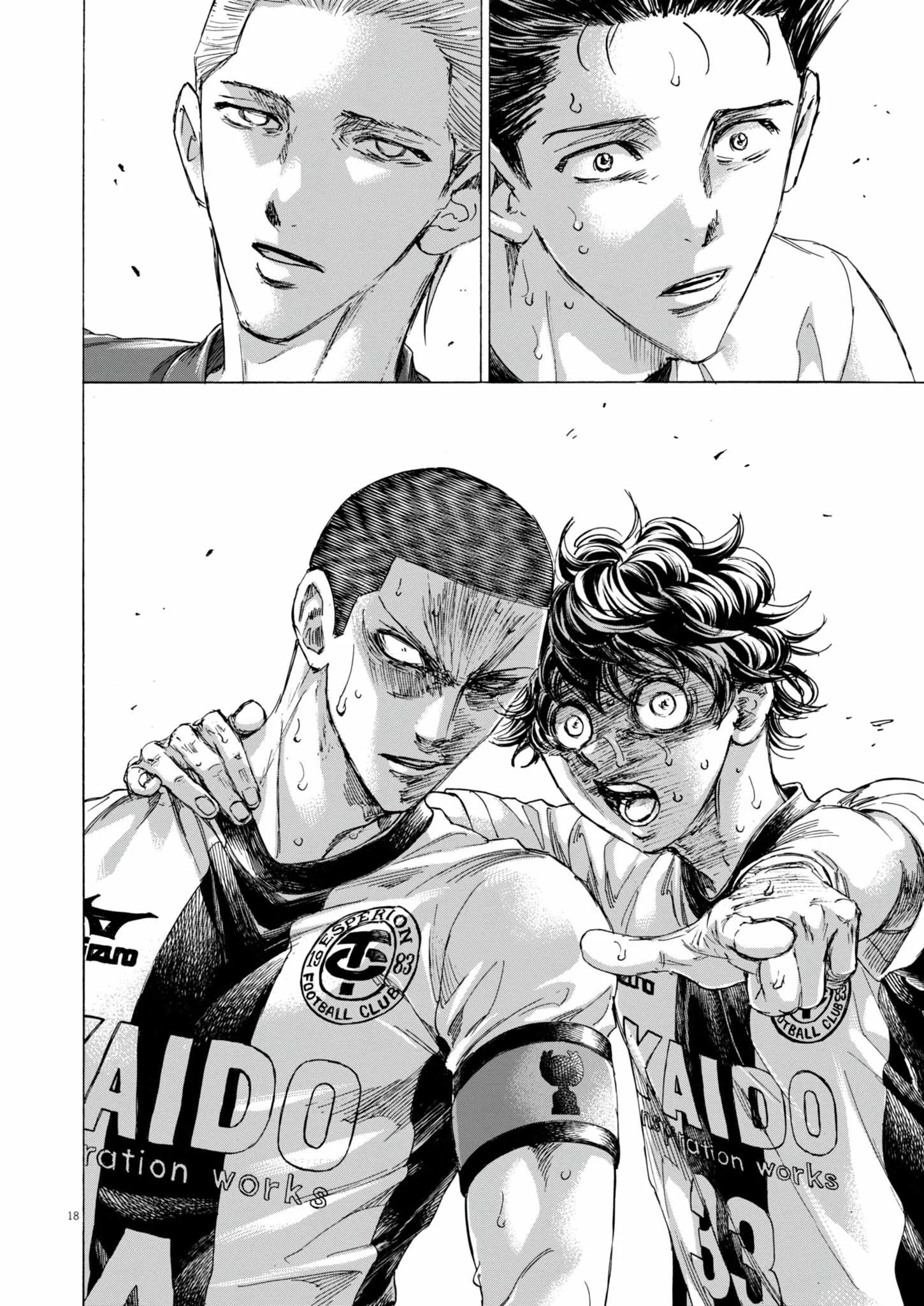 Ao Ashi Chapter 390 Gambar 18